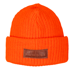 Orange hunting beanie